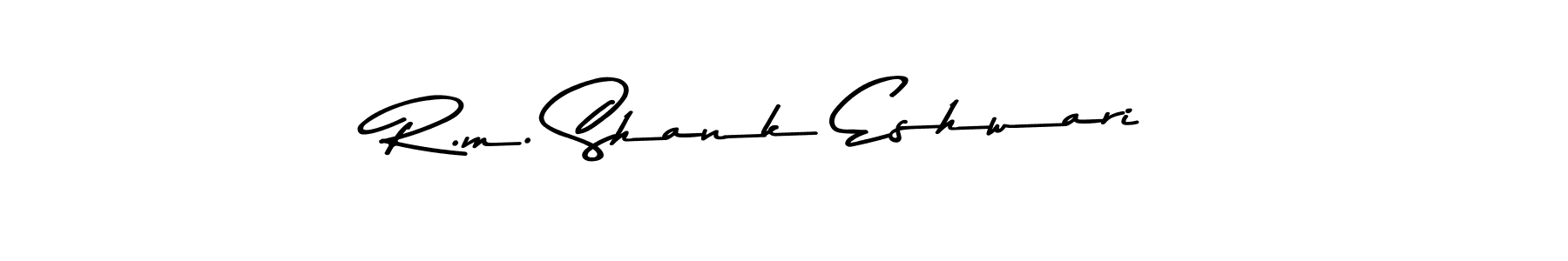 Make a beautiful signature design for name R.m. Shank Eshwari. Use this online signature maker to create a handwritten signature for free. R.m. Shank Eshwari signature style 9 images and pictures png