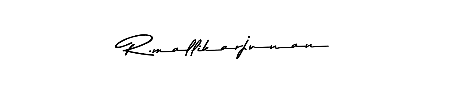 This is the best signature style for the R.mallikarjunan name. Also you like these signature font (Asem Kandis PERSONAL USE). Mix name signature. R.mallikarjunan signature style 9 images and pictures png