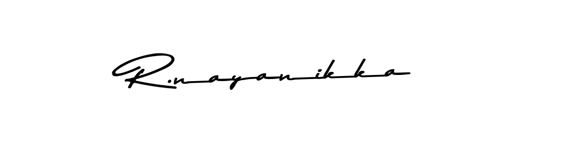 Use a signature maker to create a handwritten signature online. With this signature software, you can design (Asem Kandis PERSONAL USE) your own signature for name R.nayanikka. R.nayanikka signature style 9 images and pictures png