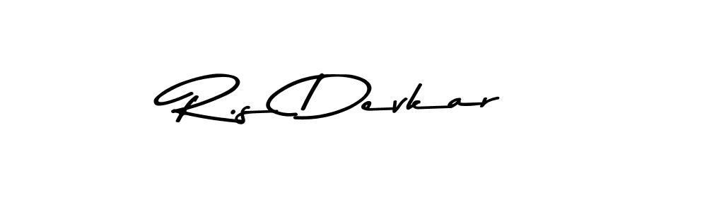 R.s Devkar stylish signature style. Best Handwritten Sign (Asem Kandis PERSONAL USE) for my name. Handwritten Signature Collection Ideas for my name R.s Devkar. R.s Devkar signature style 9 images and pictures png