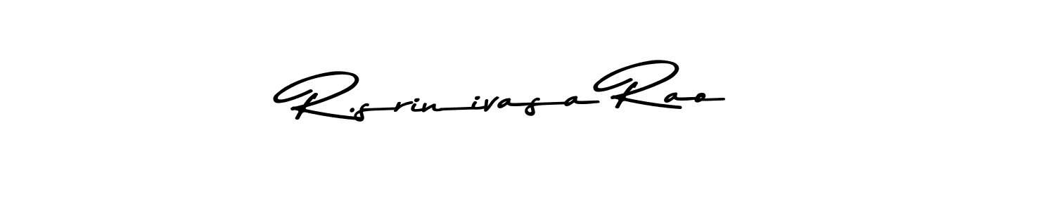 Use a signature maker to create a handwritten signature online. With this signature software, you can design (Asem Kandis PERSONAL USE) your own signature for name R.srinivasa Rao. R.srinivasa Rao signature style 9 images and pictures png
