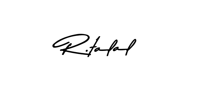 Also we have R.talal name is the best signature style. Create professional handwritten signature collection using Asem Kandis PERSONAL USE autograph style. R.talal signature style 9 images and pictures png