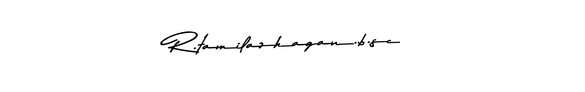 How to make R.tamilazhagan.b.sc signature? Asem Kandis PERSONAL USE is a professional autograph style. Create handwritten signature for R.tamilazhagan.b.sc name. R.tamilazhagan.b.sc signature style 9 images and pictures png