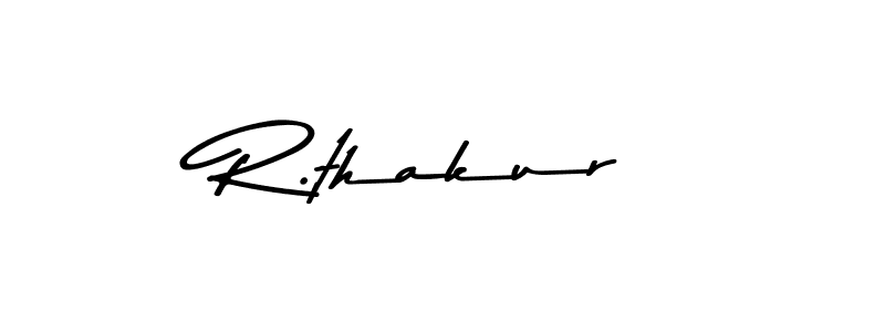 if you are searching for the best signature style for your name R.thakur. so please give up your signature search. here we have designed multiple signature styles  using Asem Kandis PERSONAL USE. R.thakur signature style 9 images and pictures png