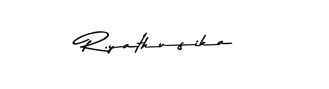 How to make R.yathusika signature? Asem Kandis PERSONAL USE is a professional autograph style. Create handwritten signature for R.yathusika name. R.yathusika signature style 9 images and pictures png
