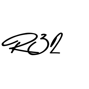 This is the best signature style for the R32 name. Also you like these signature font (Asem Kandis PERSONAL USE). Mix name signature. R32 signature style 9 images and pictures png