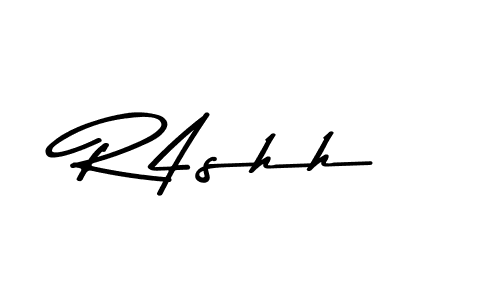 Design your own signature with our free online signature maker. With this signature software, you can create a handwritten (Asem Kandis PERSONAL USE) signature for name R4shh. R4shh signature style 9 images and pictures png