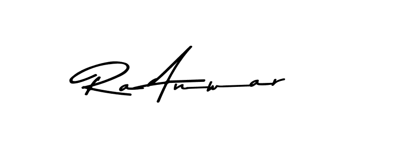 Create a beautiful signature design for name Ra Anwar. With this signature (Asem Kandis PERSONAL USE) fonts, you can make a handwritten signature for free. Ra Anwar signature style 9 images and pictures png