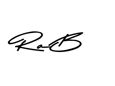 Create a beautiful signature design for name Ra B. With this signature (Asem Kandis PERSONAL USE) fonts, you can make a handwritten signature for free. Ra B signature style 9 images and pictures png