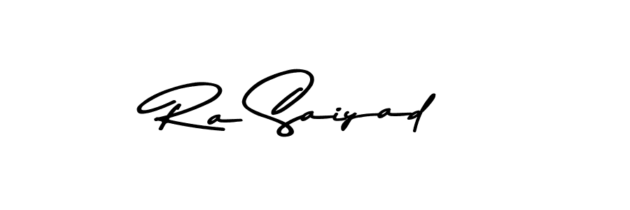 How to make Ra Saiyad signature? Asem Kandis PERSONAL USE is a professional autograph style. Create handwritten signature for Ra Saiyad name. Ra Saiyad signature style 9 images and pictures png