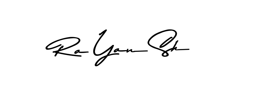 Best and Professional Signature Style for Ra Yan Sh. Asem Kandis PERSONAL USE Best Signature Style Collection. Ra Yan Sh signature style 9 images and pictures png
