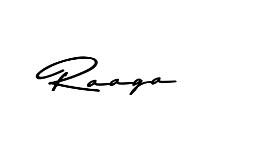 How to make Raaga name signature. Use Asem Kandis PERSONAL USE style for creating short signs online. This is the latest handwritten sign. Raaga signature style 9 images and pictures png
