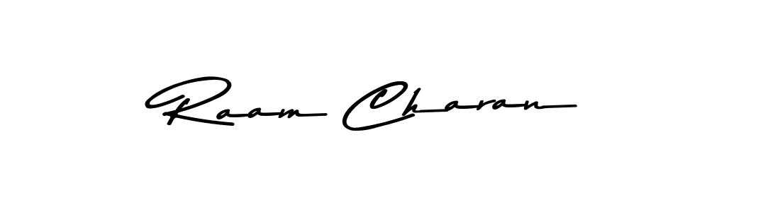 Make a beautiful signature design for name Raam Charan. With this signature (Asem Kandis PERSONAL USE) style, you can create a handwritten signature for free. Raam Charan signature style 9 images and pictures png