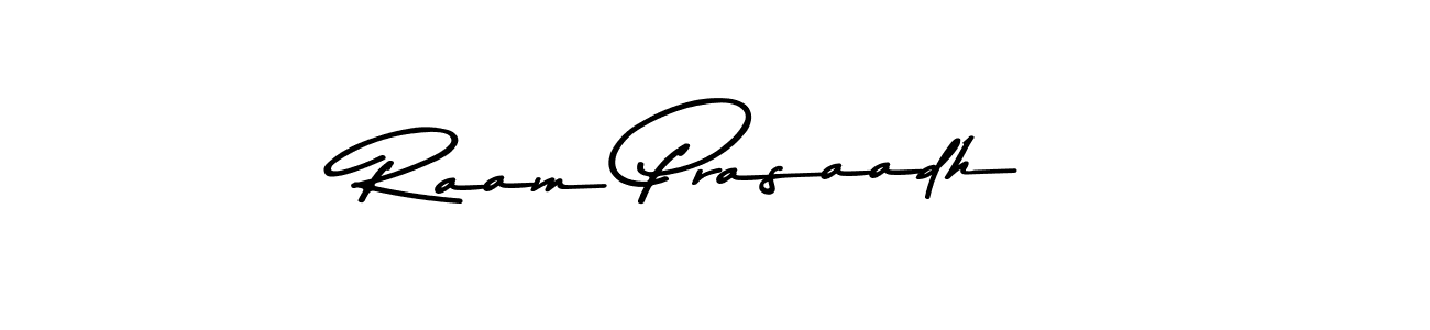 Use a signature maker to create a handwritten signature online. With this signature software, you can design (Asem Kandis PERSONAL USE) your own signature for name Raam Prasaadh. Raam Prasaadh signature style 9 images and pictures png