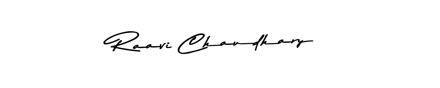 Raavi Chaudhary stylish signature style. Best Handwritten Sign (Asem Kandis PERSONAL USE) for my name. Handwritten Signature Collection Ideas for my name Raavi Chaudhary. Raavi Chaudhary signature style 9 images and pictures png