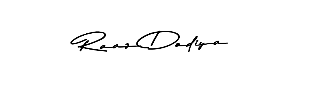 if you are searching for the best signature style for your name Raaz Dodiya. so please give up your signature search. here we have designed multiple signature styles  using Asem Kandis PERSONAL USE. Raaz Dodiya signature style 9 images and pictures png