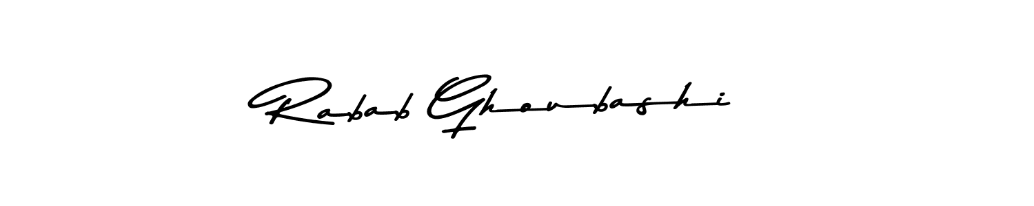 Once you've used our free online signature maker to create your best signature Asem Kandis PERSONAL USE style, it's time to enjoy all of the benefits that Rabab Ghoubashi name signing documents. Rabab Ghoubashi signature style 9 images and pictures png