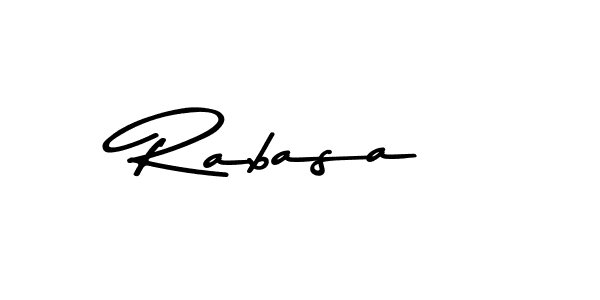 Make a beautiful signature design for name Rabasa. Use this online signature maker to create a handwritten signature for free. Rabasa signature style 9 images and pictures png