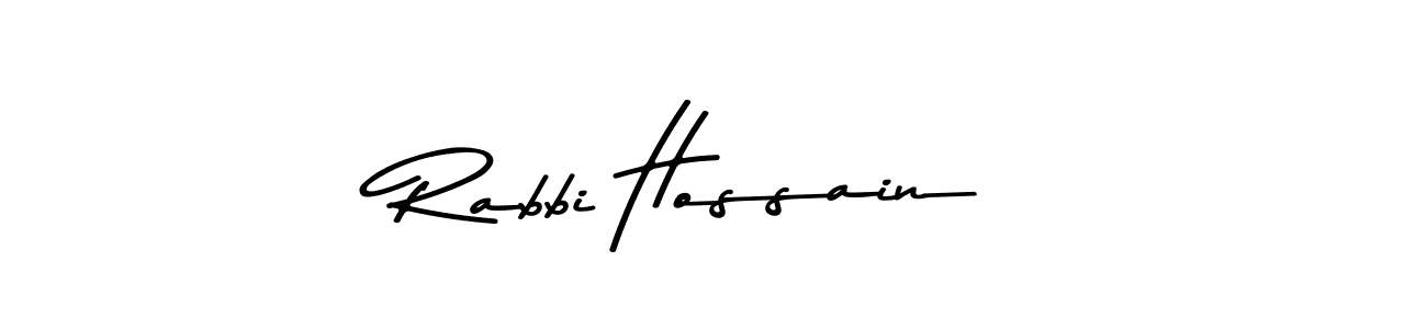 Also You can easily find your signature by using the search form. We will create Rabbi Hossain name handwritten signature images for you free of cost using Asem Kandis PERSONAL USE sign style. Rabbi Hossain signature style 9 images and pictures png
