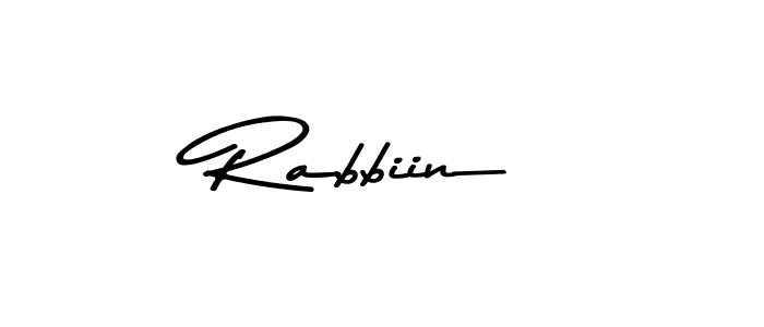 Here are the top 10 professional signature styles for the name Rabbiin. These are the best autograph styles you can use for your name. Rabbiin signature style 9 images and pictures png