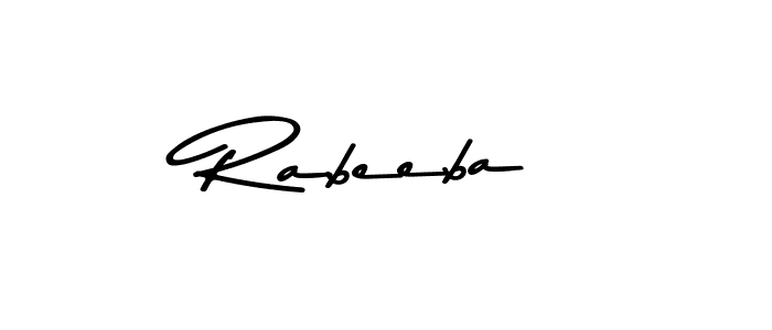 Here are the top 10 professional signature styles for the name Rabeeba. These are the best autograph styles you can use for your name. Rabeeba signature style 9 images and pictures png