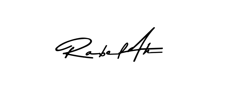 How to make Rabel Ah signature? Asem Kandis PERSONAL USE is a professional autograph style. Create handwritten signature for Rabel Ah name. Rabel Ah signature style 9 images and pictures png