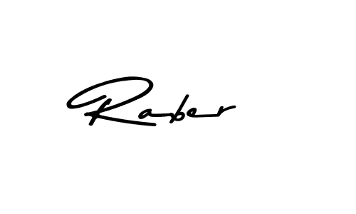 Similarly Asem Kandis PERSONAL USE is the best handwritten signature design. Signature creator online .You can use it as an online autograph creator for name Raber. Raber signature style 9 images and pictures png