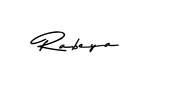 You should practise on your own different ways (Asem Kandis PERSONAL USE) to write your name (Rabeya) in signature. don't let someone else do it for you. Rabeya signature style 9 images and pictures png