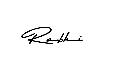 How to Draw Rabhi signature style? Asem Kandis PERSONAL USE is a latest design signature styles for name Rabhi. Rabhi signature style 9 images and pictures png