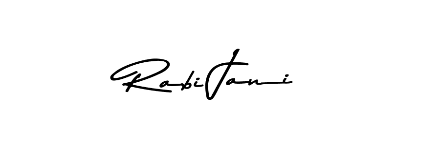 You can use this online signature creator to create a handwritten signature for the name Rabi Jani. This is the best online autograph maker. Rabi Jani signature style 9 images and pictures png