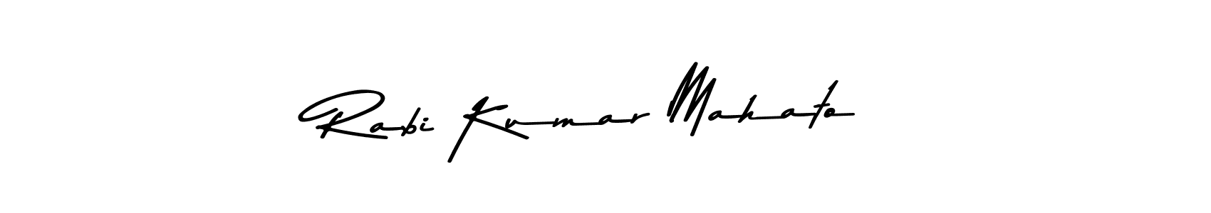 Use a signature maker to create a handwritten signature online. With this signature software, you can design (Asem Kandis PERSONAL USE) your own signature for name Rabi Kumar Mahato. Rabi Kumar Mahato signature style 9 images and pictures png