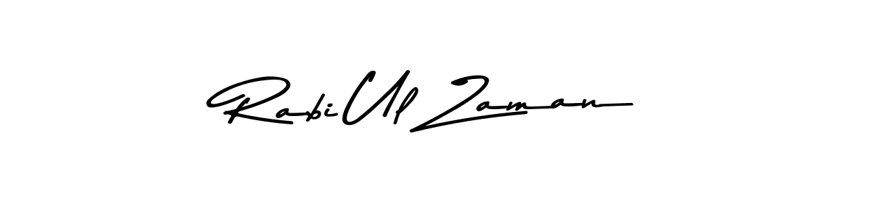 Create a beautiful signature design for name Rabi Ul Zaman. With this signature (Asem Kandis PERSONAL USE) fonts, you can make a handwritten signature for free. Rabi Ul Zaman signature style 9 images and pictures png