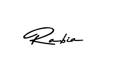 Also we have Rabia name is the best signature style. Create professional handwritten signature collection using Asem Kandis PERSONAL USE autograph style. Rabia signature style 9 images and pictures png