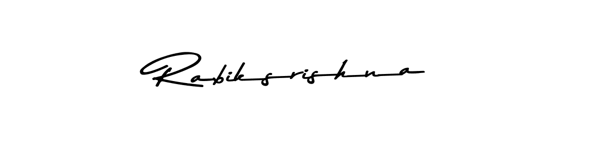 It looks lik you need a new signature style for name Rabiksrishna. Design unique handwritten (Asem Kandis PERSONAL USE) signature with our free signature maker in just a few clicks. Rabiksrishna signature style 9 images and pictures png