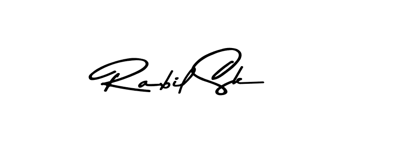 You can use this online signature creator to create a handwritten signature for the name Rabil Sk. This is the best online autograph maker. Rabil Sk signature style 9 images and pictures png