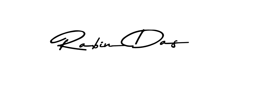 Asem Kandis PERSONAL USE is a professional signature style that is perfect for those who want to add a touch of class to their signature. It is also a great choice for those who want to make their signature more unique. Get Rabin Das name to fancy signature for free. Rabin Das signature style 9 images and pictures png