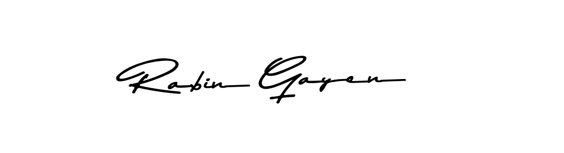 if you are searching for the best signature style for your name Rabin Gayen. so please give up your signature search. here we have designed multiple signature styles  using Asem Kandis PERSONAL USE. Rabin Gayen signature style 9 images and pictures png