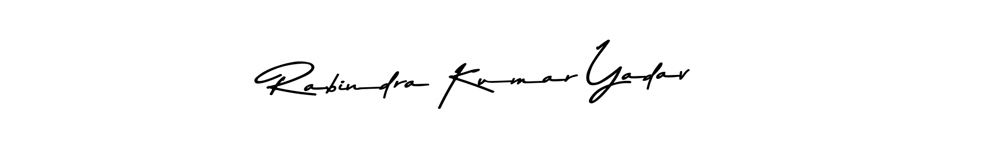 Make a beautiful signature design for name Rabindra Kumar Yadav. With this signature (Asem Kandis PERSONAL USE) style, you can create a handwritten signature for free. Rabindra Kumar Yadav signature style 9 images and pictures png