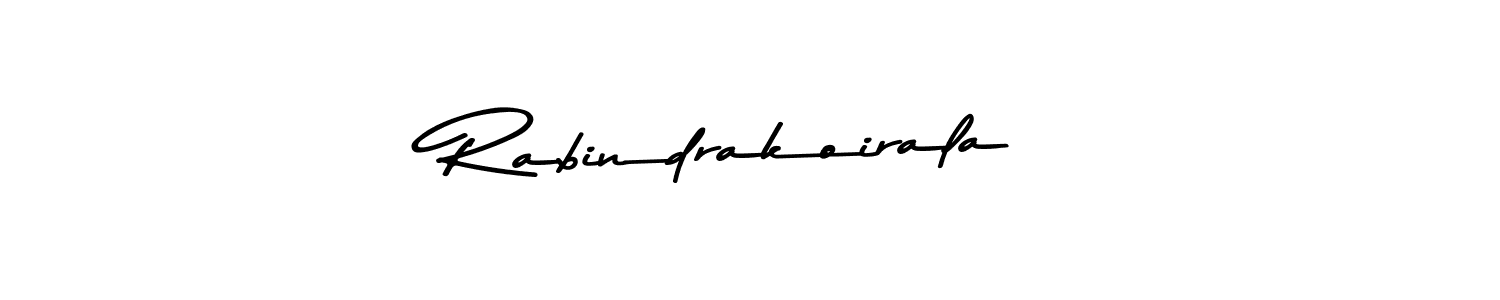 You should practise on your own different ways (Asem Kandis PERSONAL USE) to write your name (Rabindrakoirala) in signature. don't let someone else do it for you. Rabindrakoirala signature style 9 images and pictures png