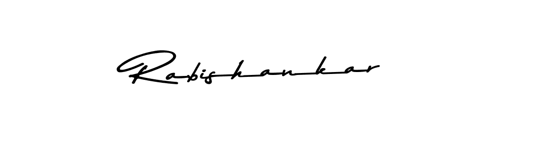 Make a beautiful signature design for name Rabishankar. With this signature (Asem Kandis PERSONAL USE) style, you can create a handwritten signature for free. Rabishankar signature style 9 images and pictures png