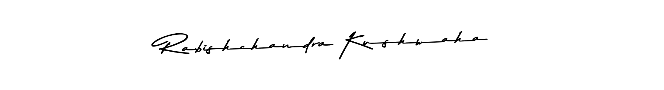 Rabishchandra Kushwaha stylish signature style. Best Handwritten Sign (Asem Kandis PERSONAL USE) for my name. Handwritten Signature Collection Ideas for my name Rabishchandra Kushwaha. Rabishchandra Kushwaha signature style 9 images and pictures png