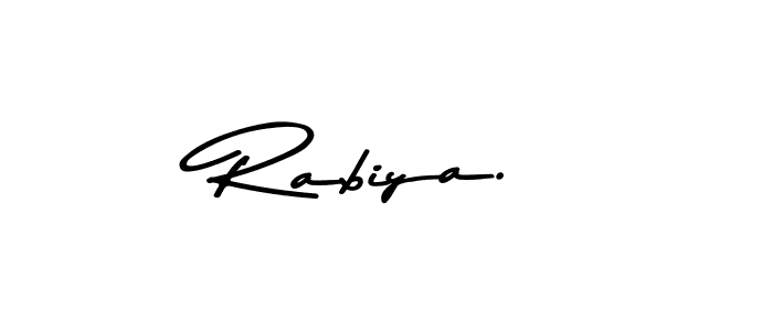 You can use this online signature creator to create a handwritten signature for the name Rabiya.. This is the best online autograph maker. Rabiya. signature style 9 images and pictures png