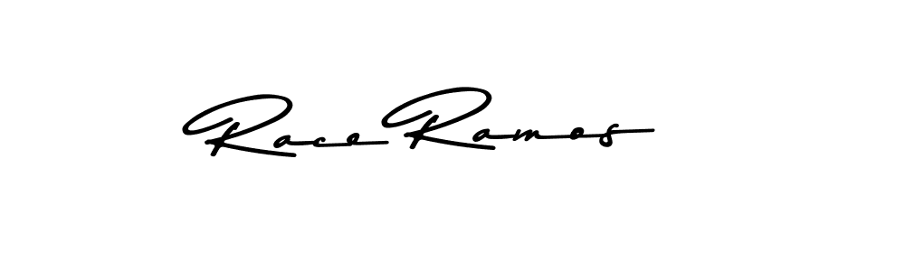 Make a beautiful signature design for name Race Ramos. With this signature (Asem Kandis PERSONAL USE) style, you can create a handwritten signature for free. Race Ramos signature style 9 images and pictures png