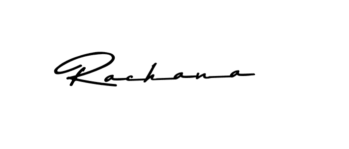 Use a signature maker to create a handwritten signature online. With this signature software, you can design (Asem Kandis PERSONAL USE) your own signature for name Rachana. Rachana signature style 9 images and pictures png