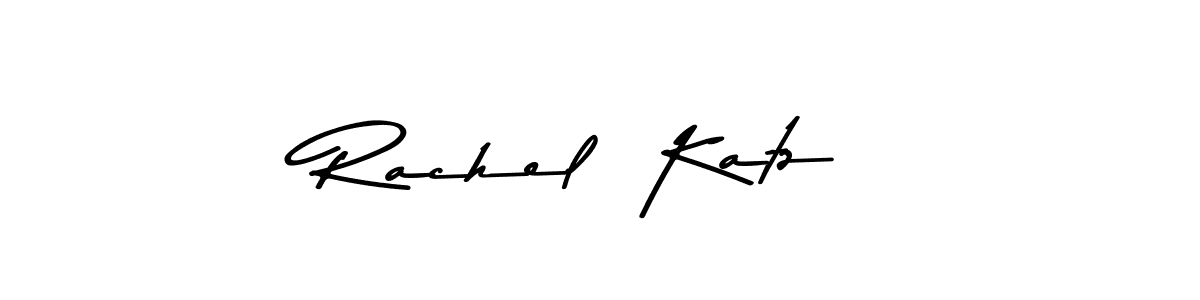 This is the best signature style for the Rachel  Katz name. Also you like these signature font (Asem Kandis PERSONAL USE). Mix name signature. Rachel  Katz signature style 9 images and pictures png