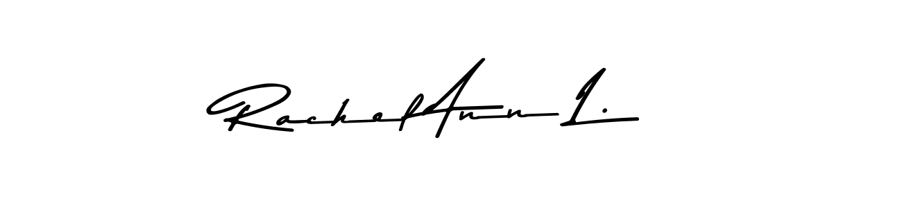 How to make Rachel Ann L. signature? Asem Kandis PERSONAL USE is a professional autograph style. Create handwritten signature for Rachel Ann L. name. Rachel Ann L. signature style 9 images and pictures png