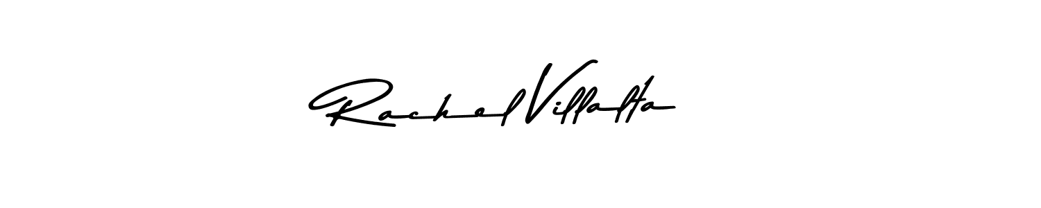 The best way (Asem Kandis PERSONAL USE) to make a short signature is to pick only two or three words in your name. The name Rachel Villalta include a total of six letters. For converting this name. Rachel Villalta signature style 9 images and pictures png