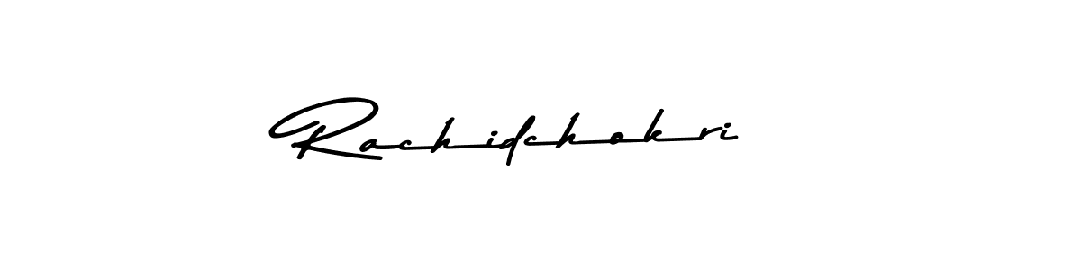Create a beautiful signature design for name Rachidchokri. With this signature (Asem Kandis PERSONAL USE) fonts, you can make a handwritten signature for free. Rachidchokri signature style 9 images and pictures png