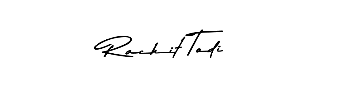 This is the best signature style for the Rachit Todi name. Also you like these signature font (Asem Kandis PERSONAL USE). Mix name signature. Rachit Todi signature style 9 images and pictures png