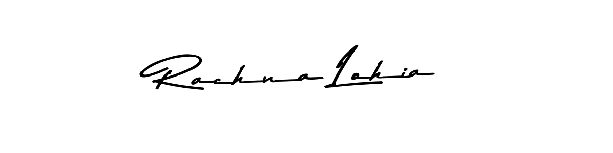 Asem Kandis PERSONAL USE is a professional signature style that is perfect for those who want to add a touch of class to their signature. It is also a great choice for those who want to make their signature more unique. Get Rachna Lohia name to fancy signature for free. Rachna Lohia signature style 9 images and pictures png